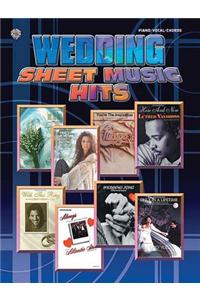 Wedding Sheet Music Hits: Piano/Vocal/Chords