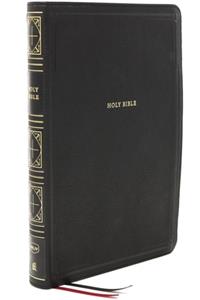 Nkjv, Thinline Bible, Giant Print, Leathersoft, Black, Thumb Indexed, Red Letter Edition, Comfort Print