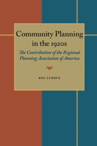 Community Planning in the 1920s