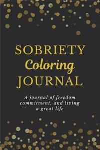 Sobriety Coloring Journal