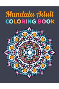Mandala Adult Coloring Book