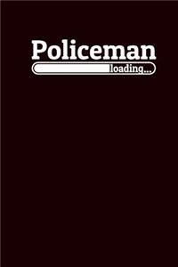 Policeman loading