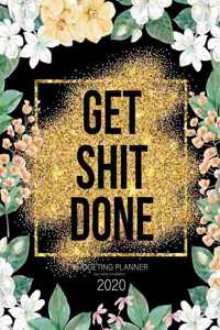 Get Shit Done Budgeting planner daily weekly & monthly 2020