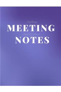 My Boring Meeting Survival Guide and Notes