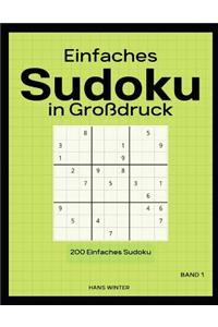 Einfaches Sudoku in Großdruck