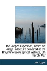 The Popper Expedition, Tierra del Fuego