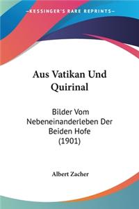 Aus Vatikan Und Quirinal