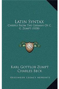 Latin Syntax
