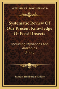 Systematic Review of Our Present Knowledge of Fossil Insects