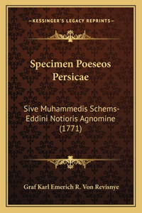 Specimen Poeseos Persicae
