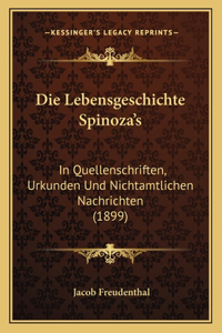 Die Lebensgeschichte Spinoza's