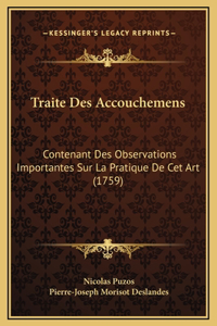 Traite Des Accouchemens