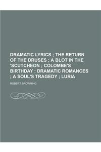 Dramatic Lyrics