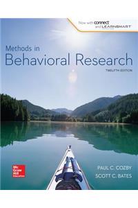 LL Methods in Behavioral Research with Connect Plus Access Card