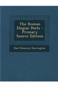 Roman Elegiac Poets