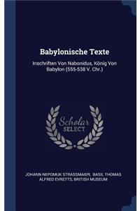 Babylonische Texte