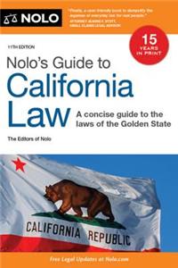 Nolo's Guide to California Law