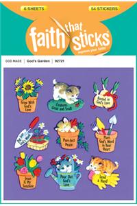God's Garden - Faith That Sticks Stickers