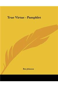 True Virtue - Pamphlet