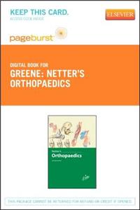 Netter's Orthopaedics - Elsevier eBook on Vitalsource (Retail Access Card)