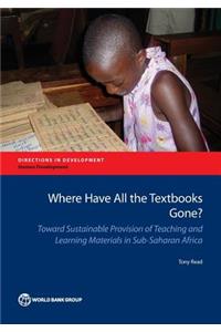 Where Have All the Textbooks Gone?