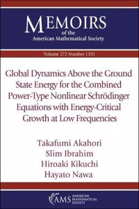 Global Dynamics Above the Ground State Energy for the Combined Power-Type Nonlinear Schrodinger Equations with Energy-Critical Growth at Low Frequencies