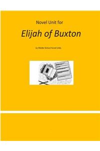 Novel Unit for Elijah of Buxton