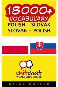 18000+ Polish - Slovak Slovak - Polish Vocabulary