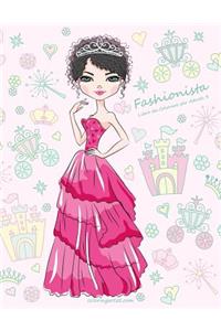 Fashionista Libro da Colorare per Adulti 3