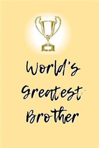 World's Greatest Brother