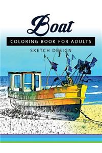 Boat Coloring Books for Adults