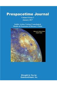 Prespacetime Journal Volume 8 Issue 1