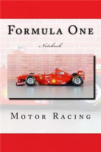 Formula One: 150 Page Lined Notebook