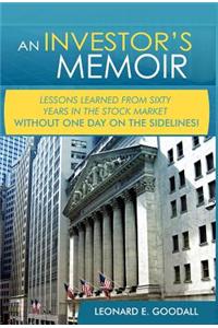 An Investor's Memoir