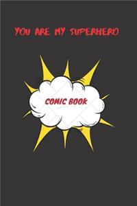 Comic Book Draw your own comics, Easy to use, Over 100 blank pages with Variety of Templates, Super hero comics