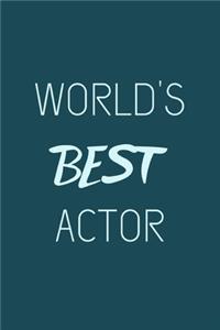 World's best actor