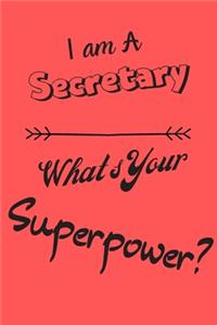 I am a Secretary What's Your Superpower