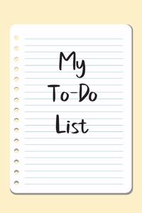 My To Do List