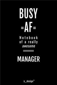 Notebook for Managers / Manager