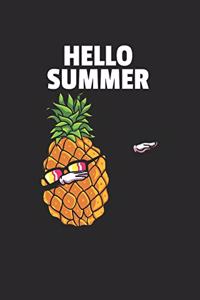 Dabbing Ananas Notizbuch