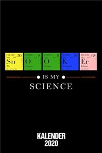 Kalender 2020 Snooker is my Science