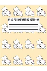 Cursive Handwriting Notebook