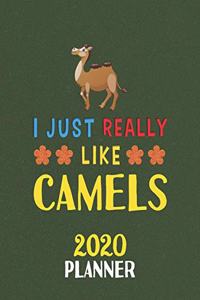 I Just Really Like Camels 2020 Planner