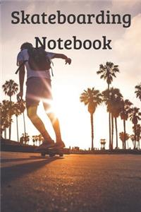 Skateboarding Notebook