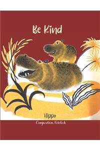 Hippo Composition Notebook