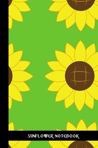 sunflower notebook