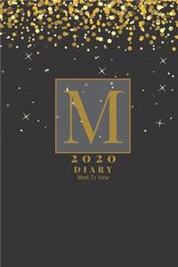 Personalised 2020 Diary Week To View Planner