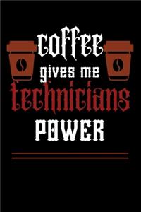 COFFEE gives me technicians power