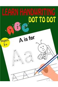 Learn Handwriting Dot To Dot