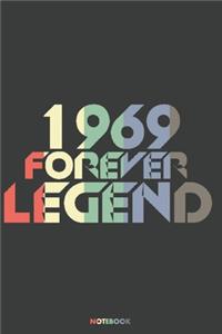 1969 Forever Legend Notebook